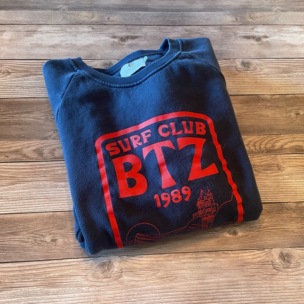 Surf Club BTZ 1989 Sweatshirt ~ Biarritz, France